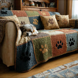 Chloé - Housse de canapé matelassée Empreintes de Patte — photo 6