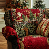 Inès - Housse de Canapé Matelassée Motif de Noël