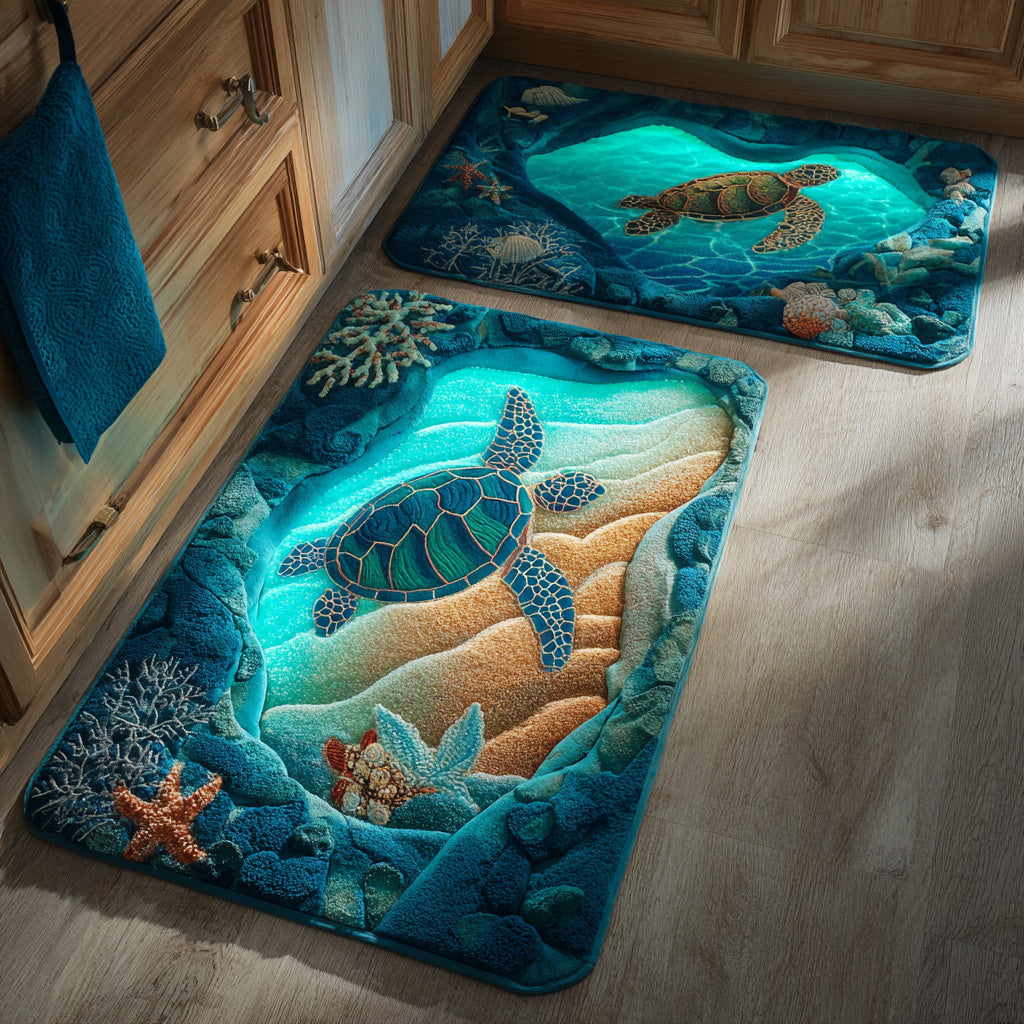 Manon - Tapis de cuisine Marée Sereine