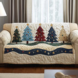 Iris - Housse de Canapé Matelassée Noël Traditionnel