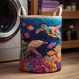 Panier à Linge Matelassé - Harmonie Côtière