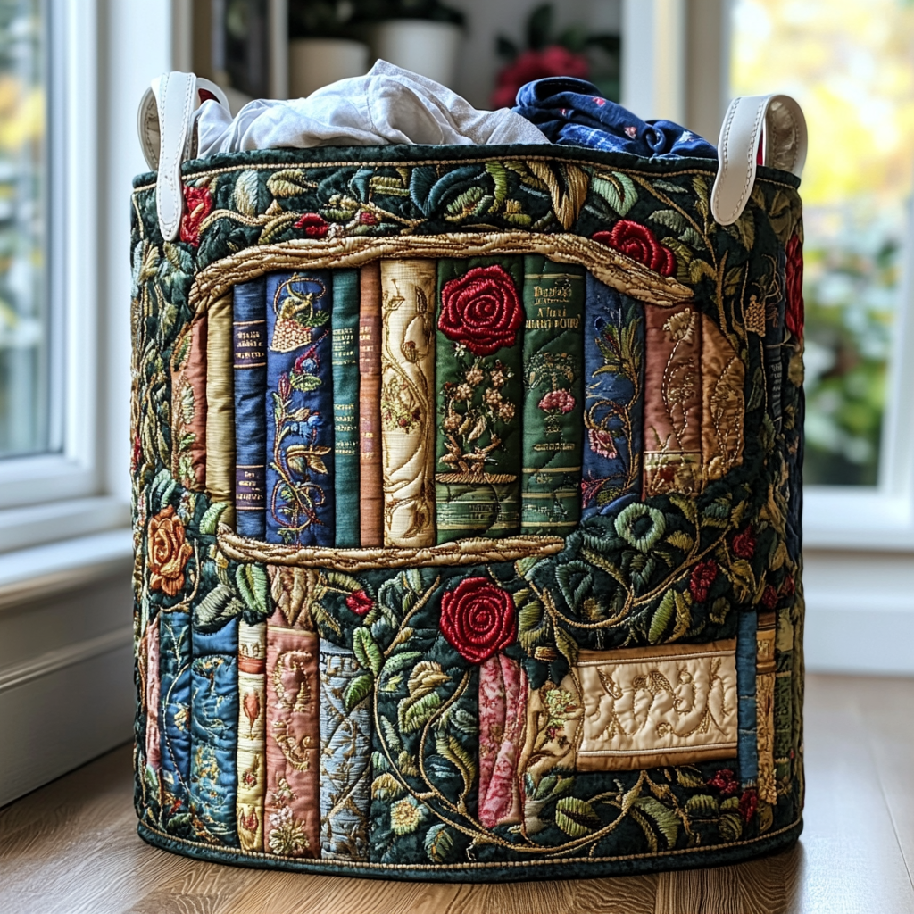 Irène - Panier à Linge Style Vintage