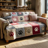 Chloé - Housse de canapé matelassée Empreintes de Patte — photo 5