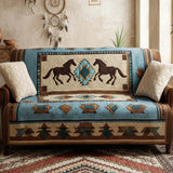 Isaure - Housse de Canapé Matelassée Motif Nature Sauvage