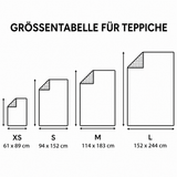 Lucie - Tapis décoratif Américain