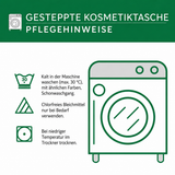 Faustine - Trousse de toilette matelassée Pétales Joyeux