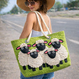 Sac de Plage Artisanal - Ciel des Moutons