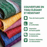 Isabelle - Couverture matelassée du Jardin Mystique