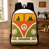 Sac à Dos Matelassé - Hippie Symbole de Paix