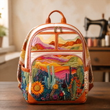 Sac à Dos Matelassé - Cactus du Désert
