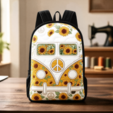 Sac à Dos Matelassé - Van Hippie, Bretelles Noires