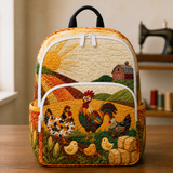 Sac à Dos Matelassé - Poules et Grange
