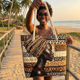Sac de Plage Artisanal - Les Reines, Grand Format