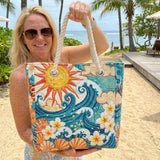 Sac de Plage Artisanal - Halo Chaleureux